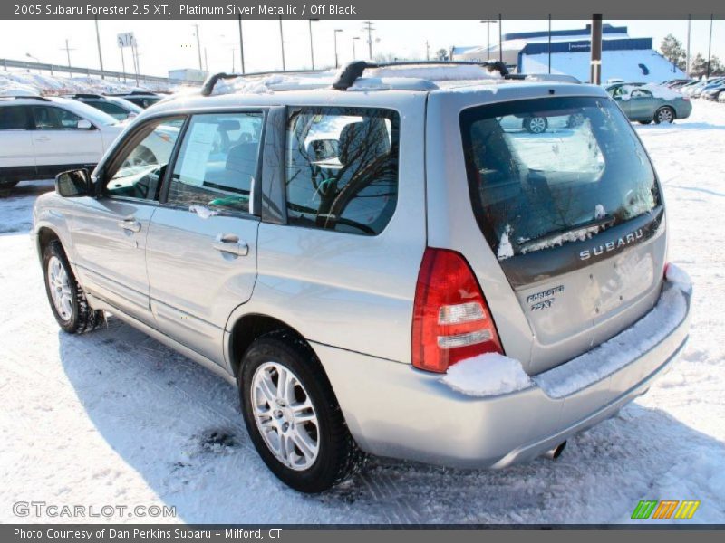Platinum Silver Metallic / Off Black 2005 Subaru Forester 2.5 XT