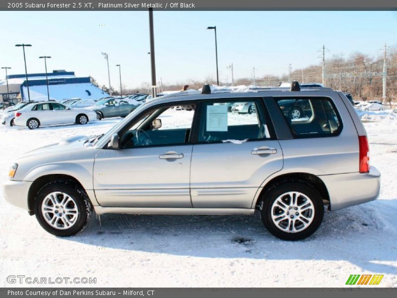 Platinum Silver Metallic / Off Black 2005 Subaru Forester 2.5 XT