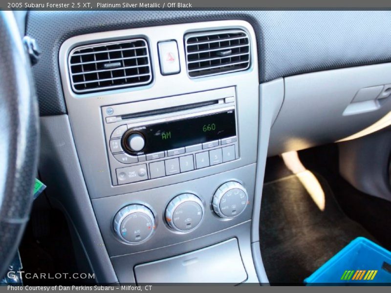 Platinum Silver Metallic / Off Black 2005 Subaru Forester 2.5 XT