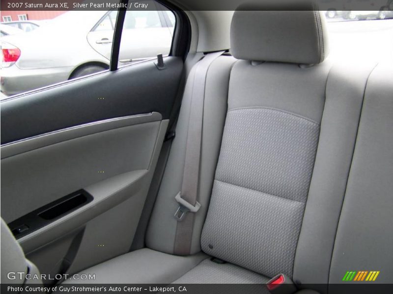 Silver Pearl Metallic / Gray 2007 Saturn Aura XE