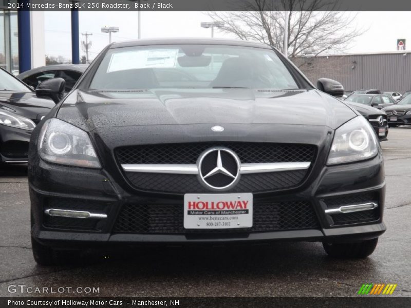 Black / Black 2014 Mercedes-Benz SLK 250 Roadster
