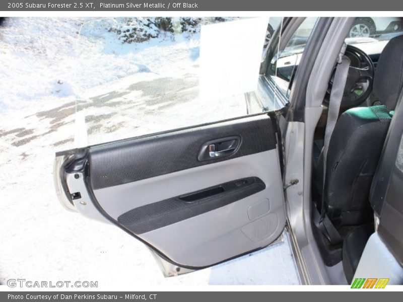 Platinum Silver Metallic / Off Black 2005 Subaru Forester 2.5 XT