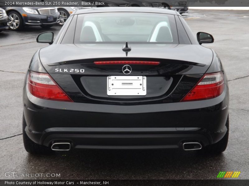 Black / Black 2014 Mercedes-Benz SLK 250 Roadster