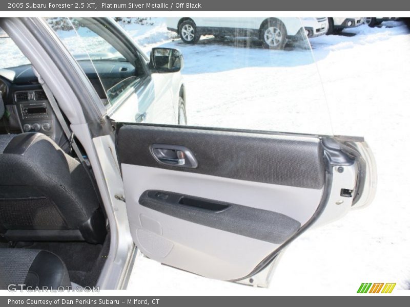 Platinum Silver Metallic / Off Black 2005 Subaru Forester 2.5 XT