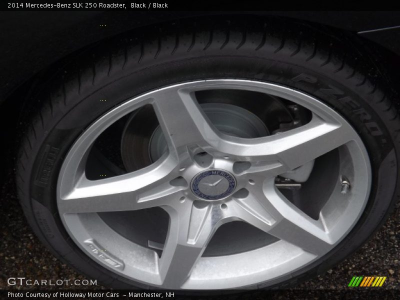 Black / Black 2014 Mercedes-Benz SLK 250 Roadster