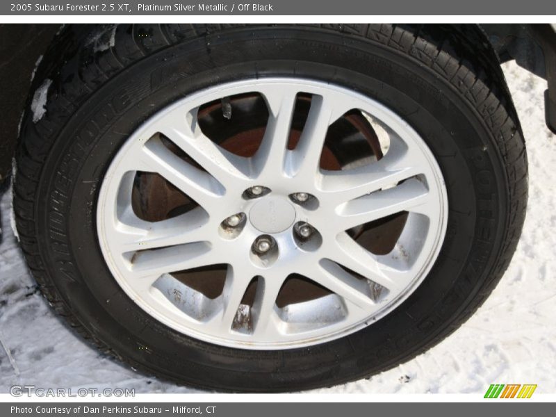 Platinum Silver Metallic / Off Black 2005 Subaru Forester 2.5 XT