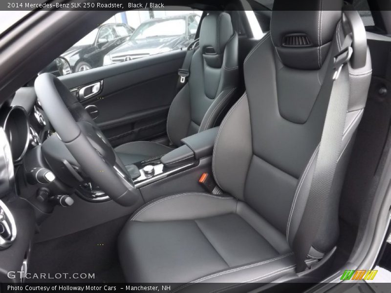 Black / Black 2014 Mercedes-Benz SLK 250 Roadster