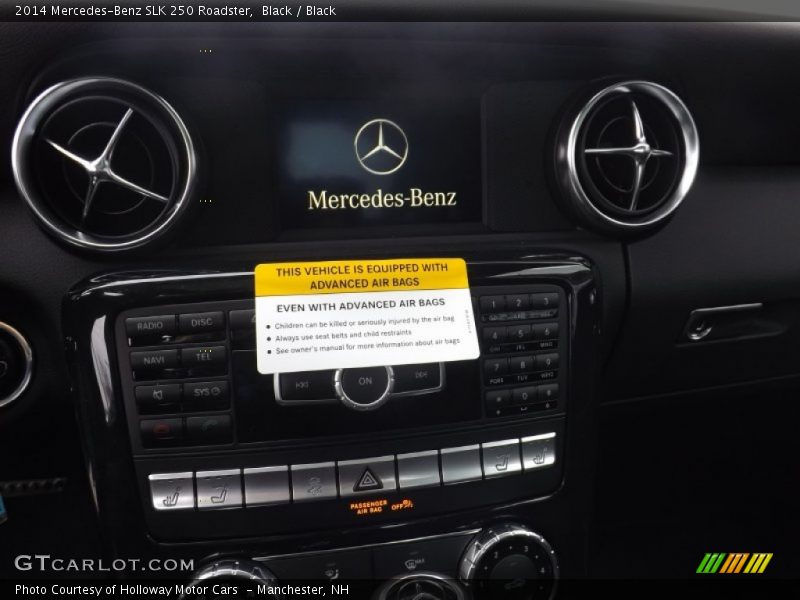 Black / Black 2014 Mercedes-Benz SLK 250 Roadster