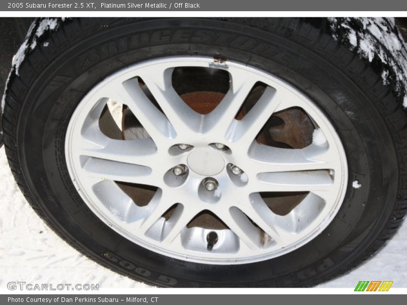 Platinum Silver Metallic / Off Black 2005 Subaru Forester 2.5 XT