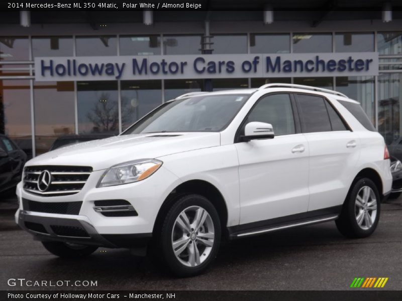 Polar White / Almond Beige 2014 Mercedes-Benz ML 350 4Matic