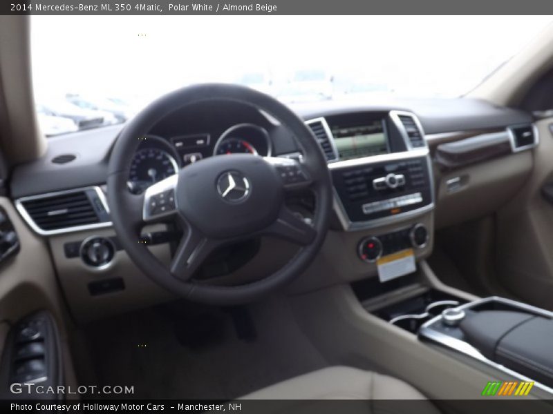 Polar White / Almond Beige 2014 Mercedes-Benz ML 350 4Matic