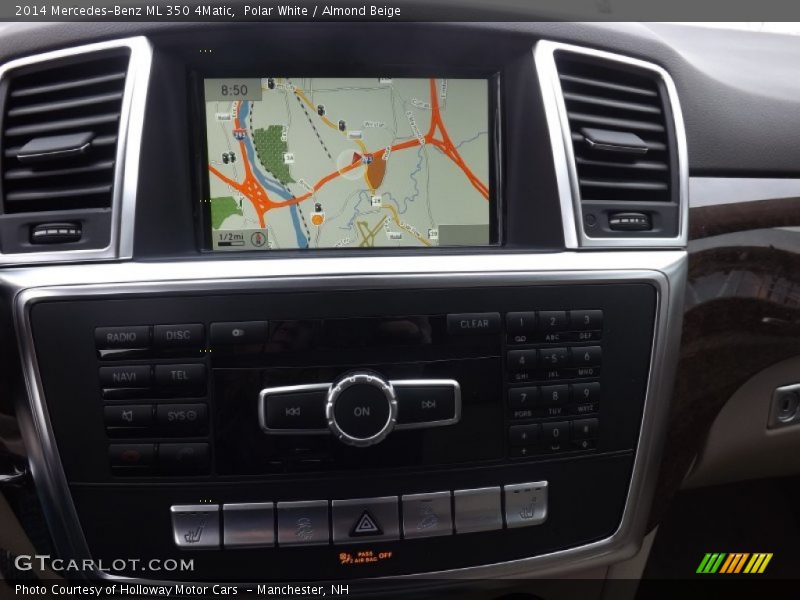 Polar White / Almond Beige 2014 Mercedes-Benz ML 350 4Matic