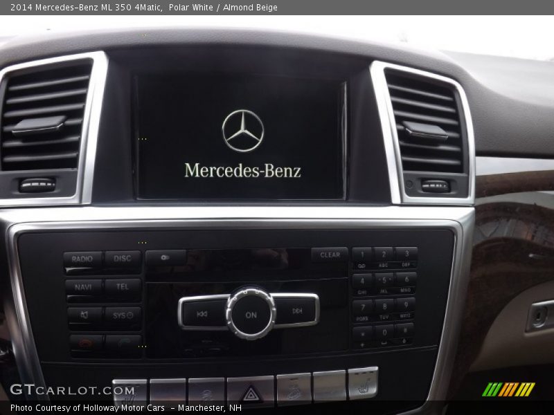 Polar White / Almond Beige 2014 Mercedes-Benz ML 350 4Matic