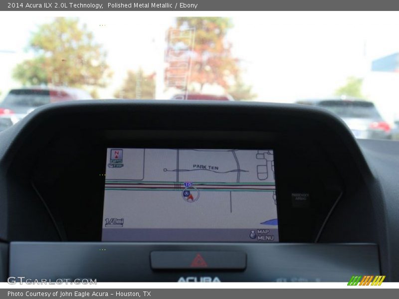 Navigation of 2014 ILX 2.0L Technology