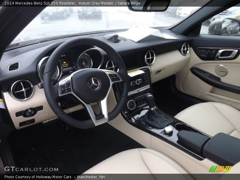  2014 SLK 350 Roadster Sahara Beige Interior