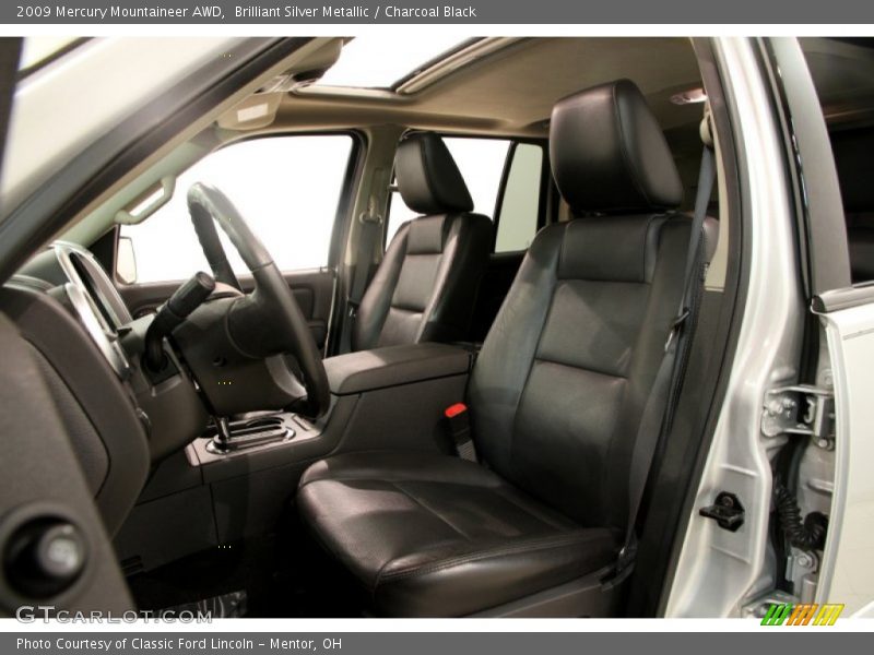 Front Seat of 2009 Mountaineer AWD