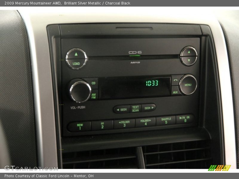 Audio System of 2009 Mountaineer AWD