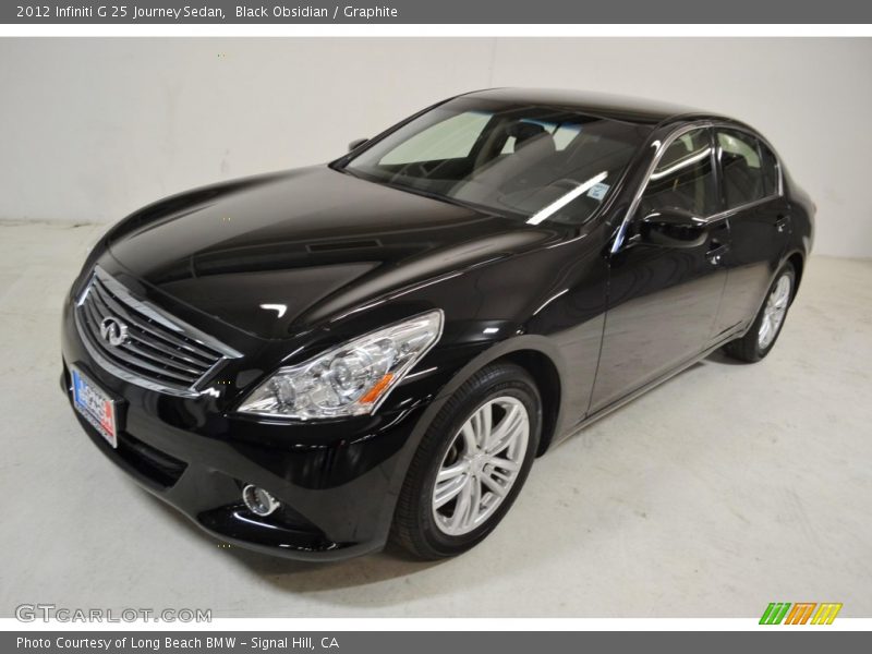 Black Obsidian / Graphite 2012 Infiniti G 25 Journey Sedan