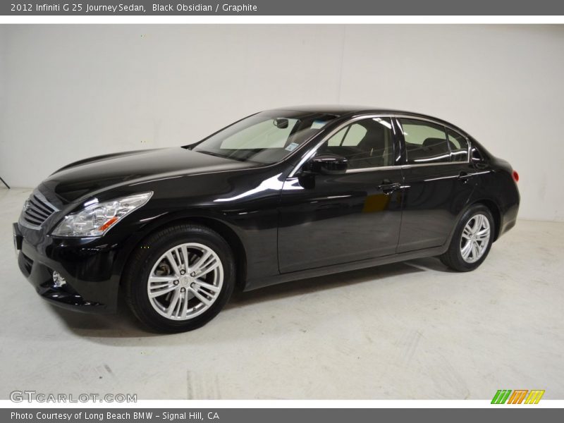 Black Obsidian / Graphite 2012 Infiniti G 25 Journey Sedan