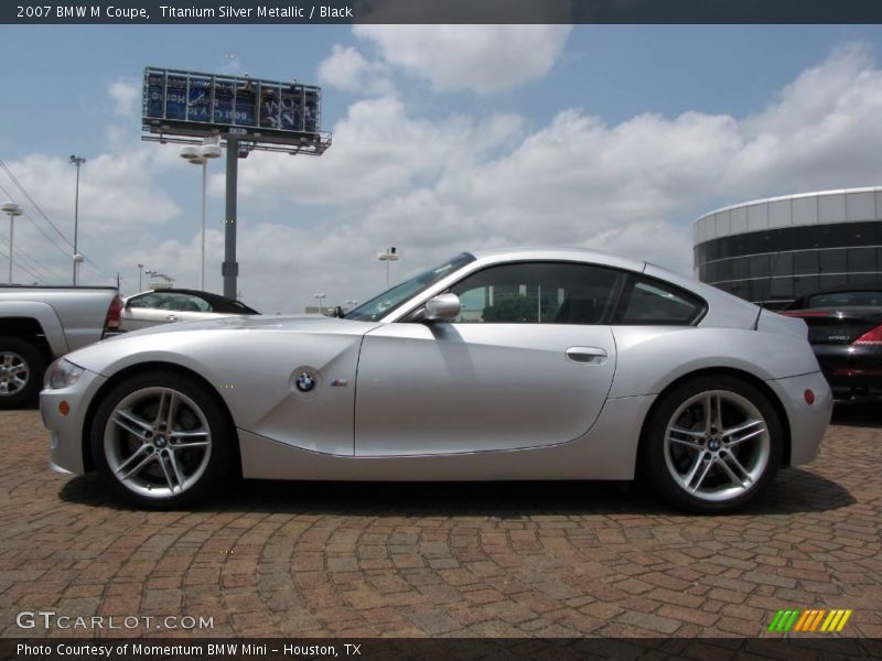 Titanium Silver Metallic / Black 2007 BMW M Coupe