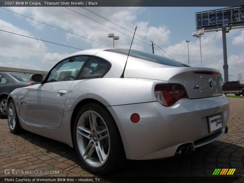 Titanium Silver Metallic / Black 2007 BMW M Coupe