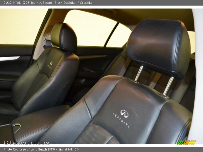 Black Obsidian / Graphite 2012 Infiniti G 25 Journey Sedan