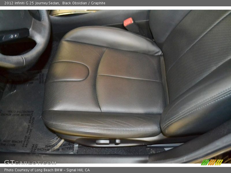 Black Obsidian / Graphite 2012 Infiniti G 25 Journey Sedan