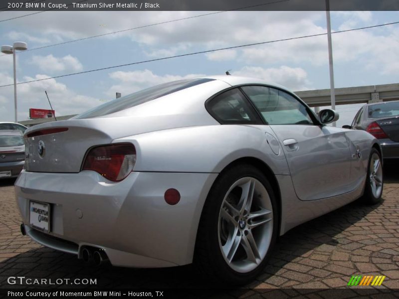 Titanium Silver Metallic / Black 2007 BMW M Coupe