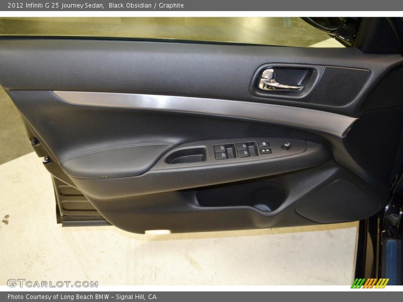 Black Obsidian / Graphite 2012 Infiniti G 25 Journey Sedan