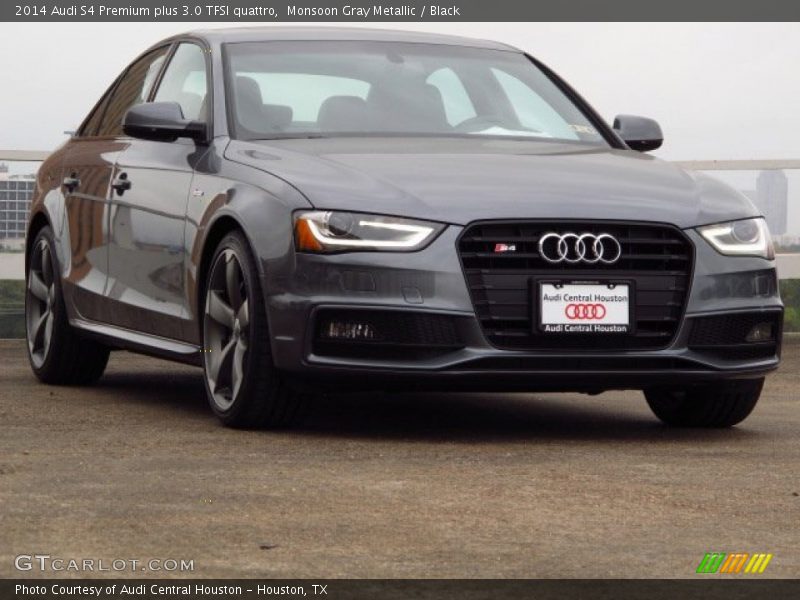 Monsoon Gray Metallic / Black 2014 Audi S4 Premium plus 3.0 TFSI quattro