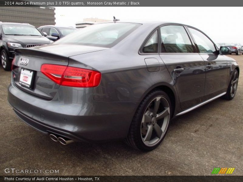 Monsoon Gray Metallic / Black 2014 Audi S4 Premium plus 3.0 TFSI quattro
