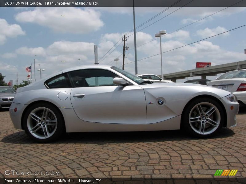 Titanium Silver Metallic / Black 2007 BMW M Coupe