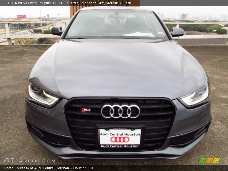 Monsoon Gray Metallic / Black 2014 Audi S4 Premium plus 3.0 TFSI quattro