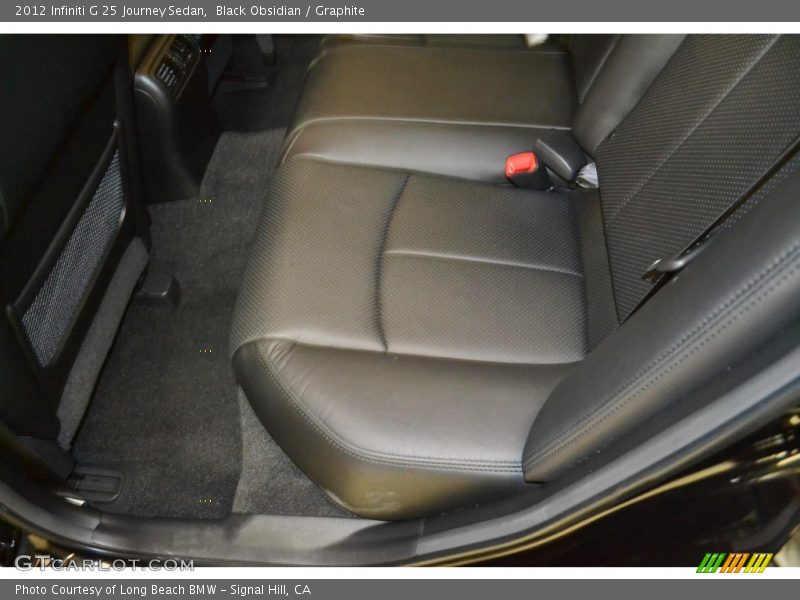 Black Obsidian / Graphite 2012 Infiniti G 25 Journey Sedan
