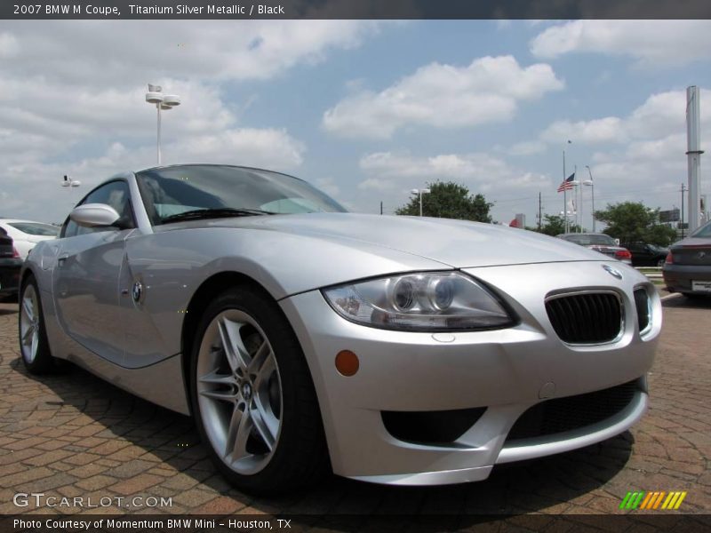 Titanium Silver Metallic / Black 2007 BMW M Coupe