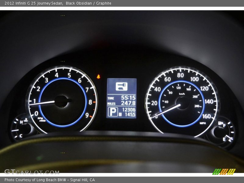 Black Obsidian / Graphite 2012 Infiniti G 25 Journey Sedan