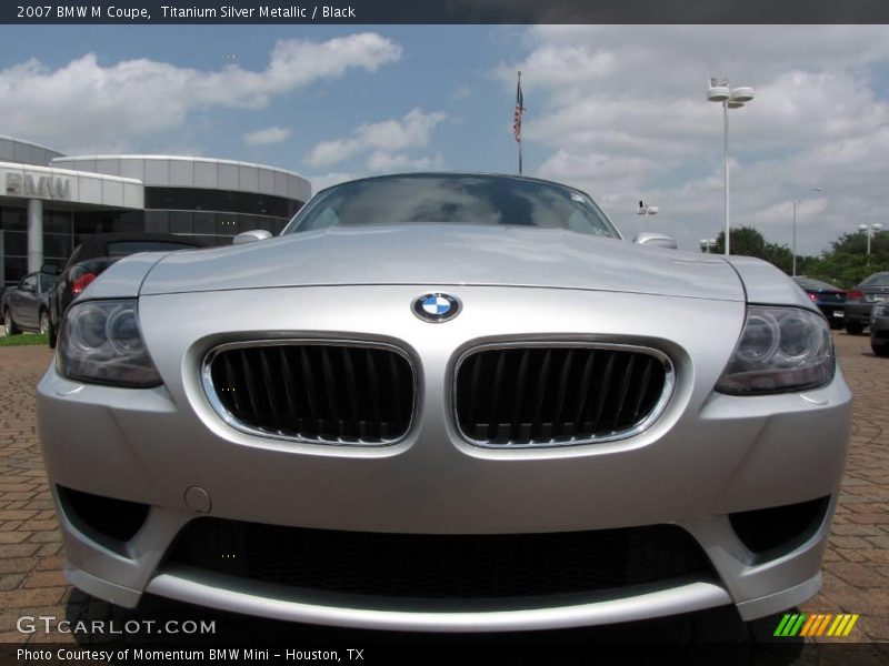 Titanium Silver Metallic / Black 2007 BMW M Coupe