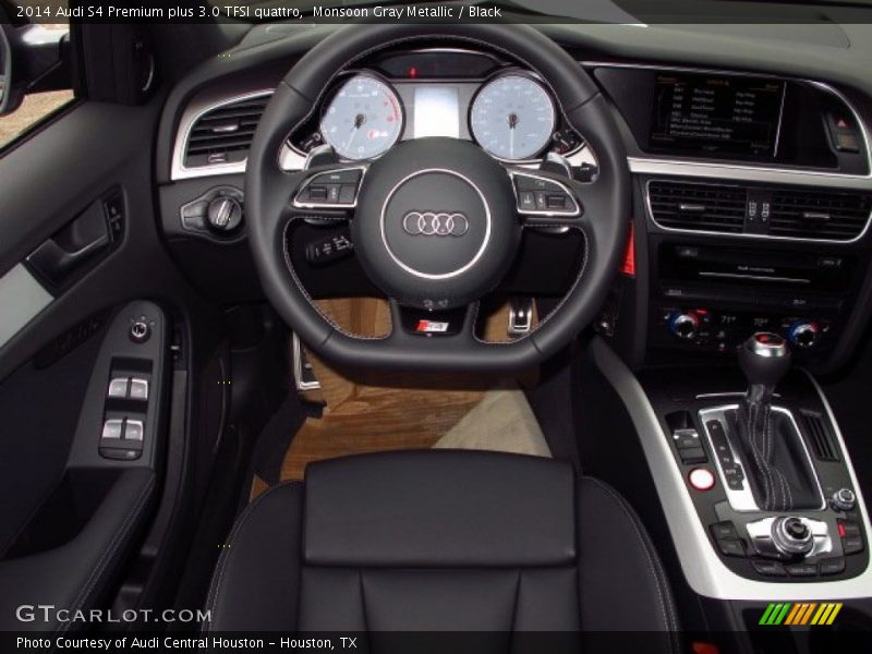 Monsoon Gray Metallic / Black 2014 Audi S4 Premium plus 3.0 TFSI quattro
