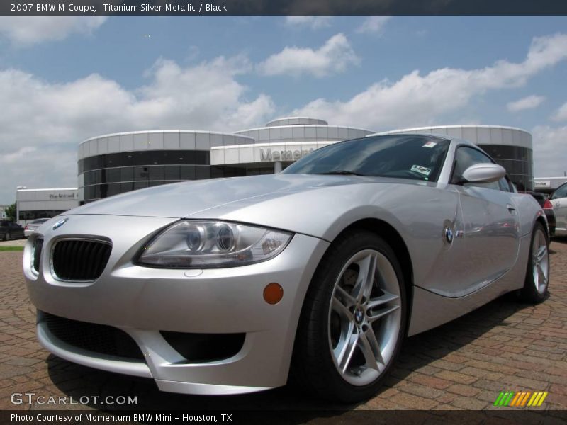 Titanium Silver Metallic / Black 2007 BMW M Coupe