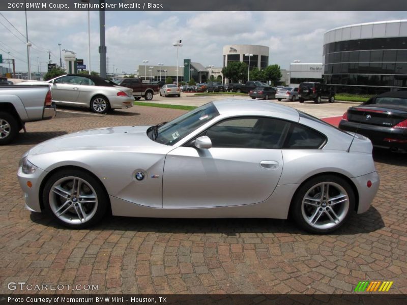 Titanium Silver Metallic / Black 2007 BMW M Coupe