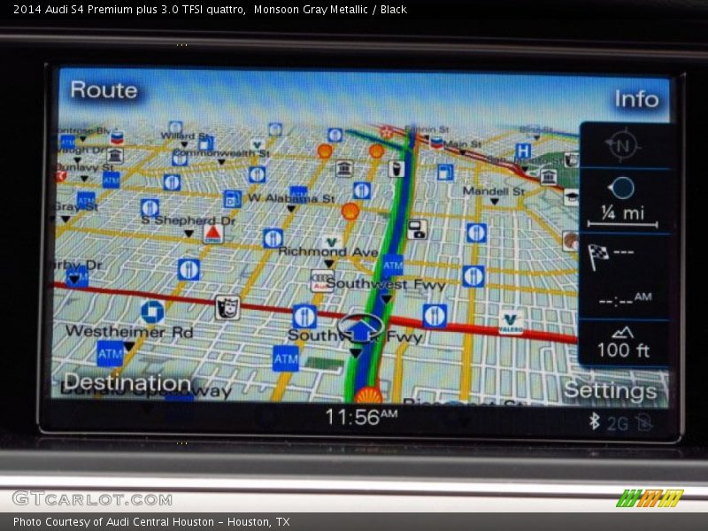 Monsoon Gray Metallic / Black 2014 Audi S4 Premium plus 3.0 TFSI quattro