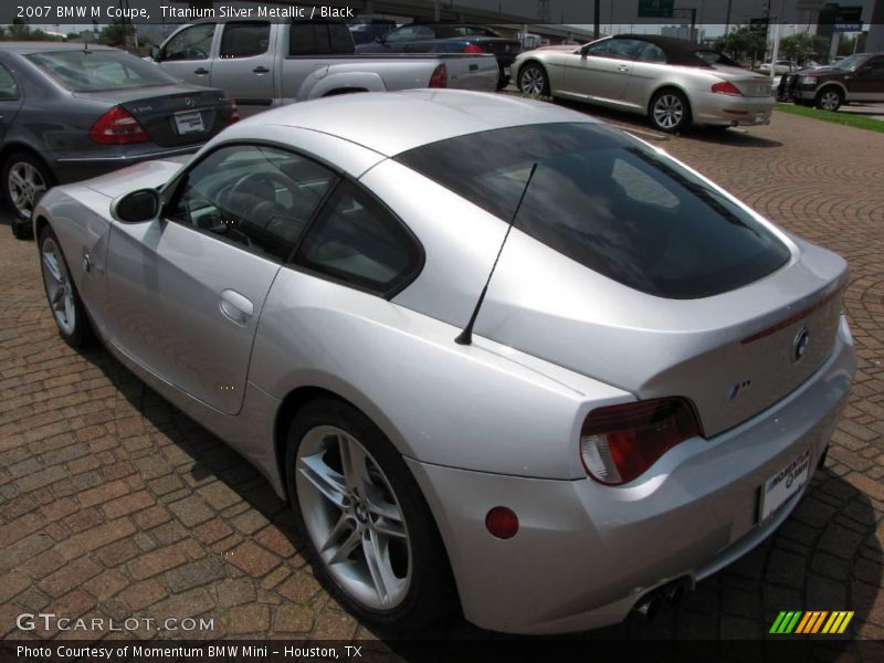 Titanium Silver Metallic / Black 2007 BMW M Coupe