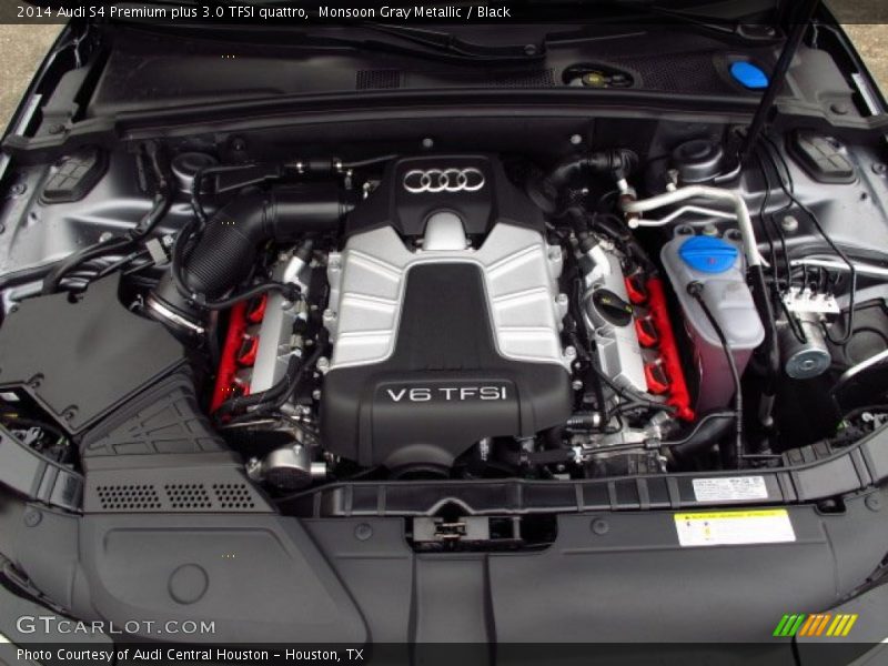 Monsoon Gray Metallic / Black 2014 Audi S4 Premium plus 3.0 TFSI quattro