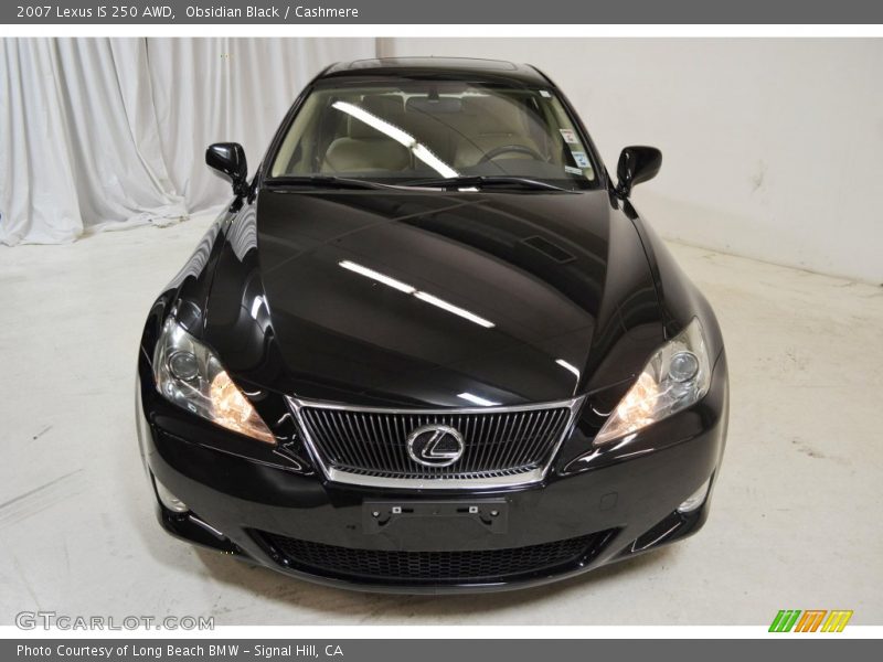 Obsidian Black / Cashmere 2007 Lexus IS 250 AWD