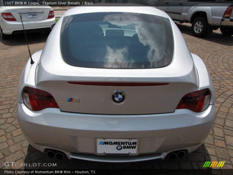 Titanium Silver Metallic / Black 2007 BMW M Coupe