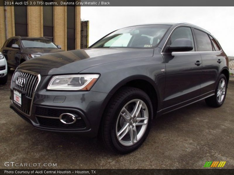 Daytona Gray Metallic / Black 2014 Audi Q5 3.0 TFSI quattro