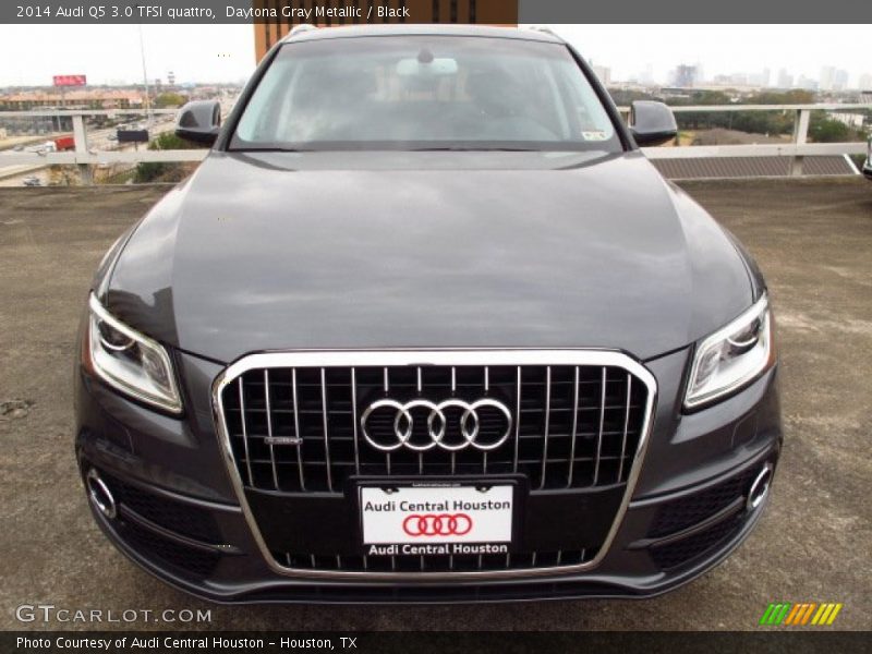 Daytona Gray Metallic / Black 2014 Audi Q5 3.0 TFSI quattro