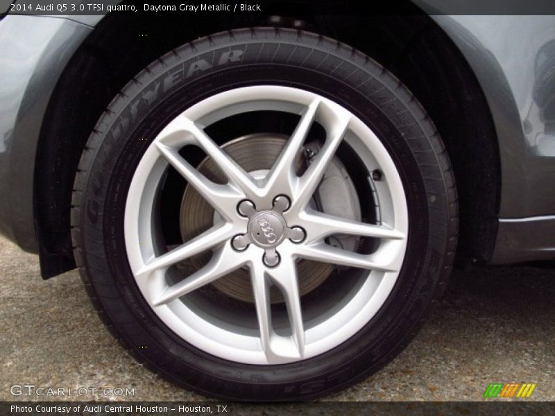 Daytona Gray Metallic / Black 2014 Audi Q5 3.0 TFSI quattro
