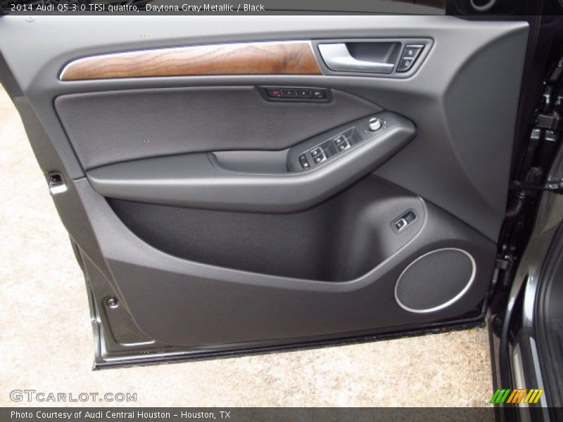 Daytona Gray Metallic / Black 2014 Audi Q5 3.0 TFSI quattro