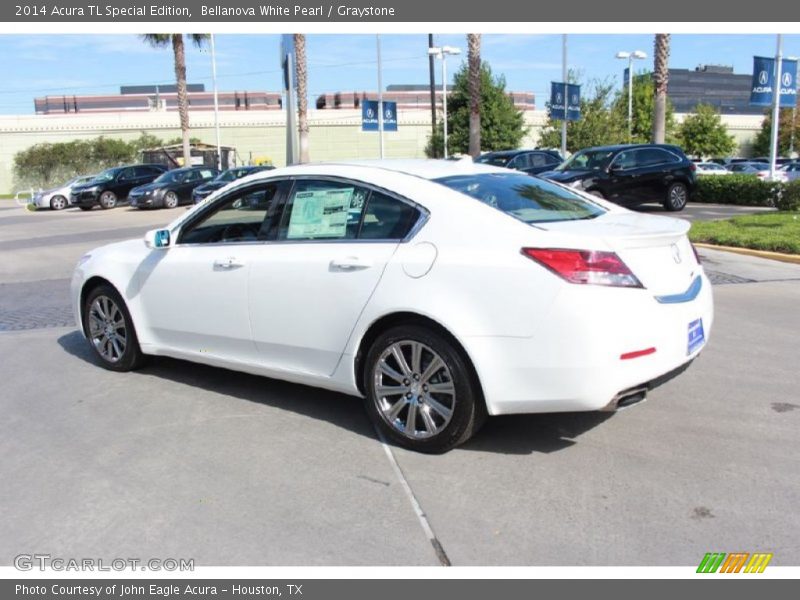 Bellanova White Pearl / Graystone 2014 Acura TL Special Edition